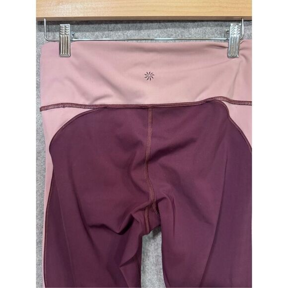 Athleta Crunch 7/8 Tight Women's Size S Colorblock High Rise Leggings - Picture 8 of 10